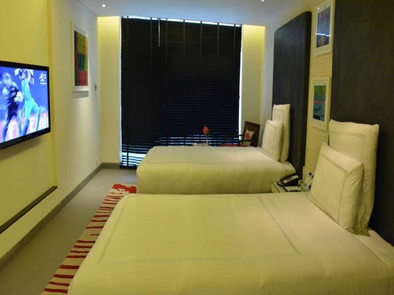 Hard Rock Hotel Goa Calangute Exteriör bild A room at the hotel