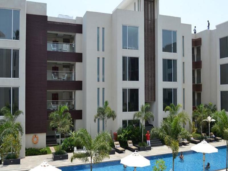 Hard Rock Hotel Goa Calangute Exteriör bild Residential complex in the city