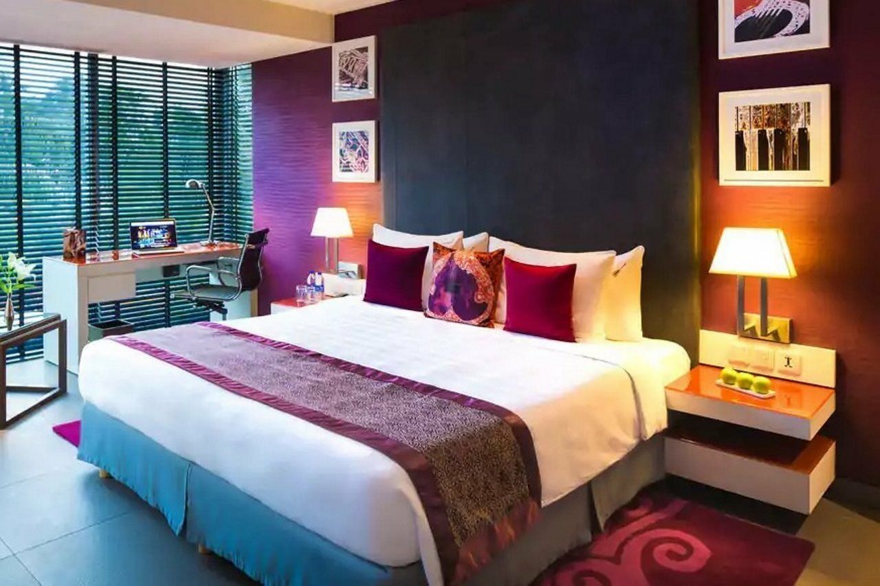 Hard Rock Hotel Goa Calangute Exteriör bild A typical bedroom at the hotel